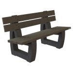 Banc en plastique recycl� et recyclable
