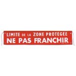 Banderole de scurit lectrique 1000 x 200 mm