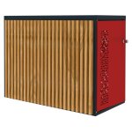 Option bardage bois pour box s�curis�