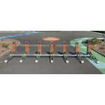 Barrire anti - blier 4 m certifie 3, 5 t  50 km / h