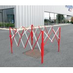 Barrire de chantier extensible carre ou rectangle