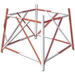 Barrire de regard extensible rouge / blanc