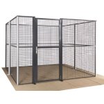 Box grillag� pour stockage s�curis�