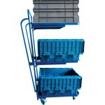 Chariot de pr�paration pour bacs europe et navette