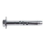 Cheville vis  tte hexagonale acier lectrozingu