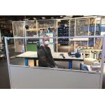 Cloison de sparation autostable avec ou sans habillage
