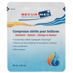 Compresse st�rile pour br�lure thermique