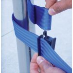 Crochet en mtal pour fixation sangle