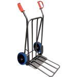 Diable en acier 2 bavettes capacit 300 kg