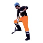 Ensemble de pluie professionnel haute visibilit