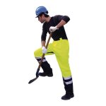 Ensemble de pluie professionnel haute visibilit