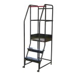 Escabeau roulant troit 150 kg