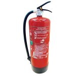 Extincteur avec vermiculite sp�cial feu lithium