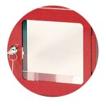 Façade de rechange pour boîte sous verre dormant Façade de rechange pour boîte sous verre dormant