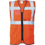 Gilet multipoche en maille ajour�e