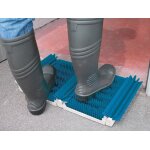 Gratte - pieds avec brosses en fibre synth�tique