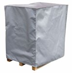 Housse anti - feu lithium pour palette de stockage