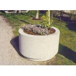 Jardinire bton ronde