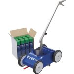 Kit 12 a�rosols peinture bradyline avec traceur ligne