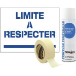 Kit pochoir limite  respecter