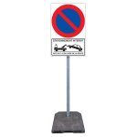 Kit de signalisation temporaire stationnement interdit