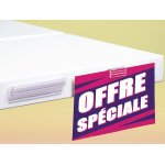 Lot 10 grippeurs � pince fixation adh�sive