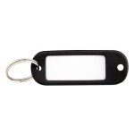 Lot de 100 porte - cl�s � �tiquette souples color�s