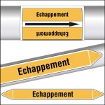 Marqueurs de tuyauterie clp echappement