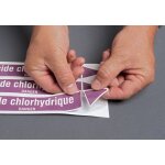 Marqueurs de tuyauterie clp air extrait