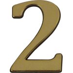 Numros de maison en laiton ou zamak