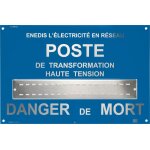 Pancarte pour poste de transformation