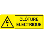 Panneau clture lectrique