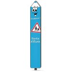 Panneaux forme crayon aluminium pour cole
