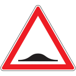 Panneau pvc ralentisseur