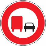 Panneau sans pied dfense camions doubler cl t1 ou t2