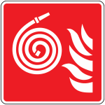 Panneau tuyau d'incendie non connect�