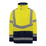 Parka 4 en 1 haute visibilit avec gilet thermique