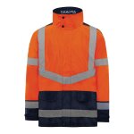 Parka 4 en 1 haute visibilit avec gilet thermique