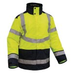 Parka 4 en 1 haute visibilit avec gilet thermique