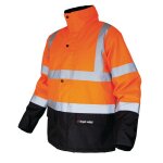 Parka haute visibilit� eco bandes r�tror�fl�chissantes