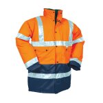Parka de travail chaude haute visibilit