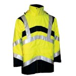 Parka de travail haute visibilit� 4 en 1
