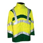 Parka de travail haute visibilit� 4 en 1