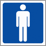 Pictogramme toilettes hommes