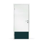 Plaques de protection de porte en rsine