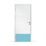 Plaques de protection de porte en rsine