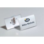 Porte - badge pliable 3 fixations