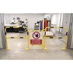 Portillon personnalis pour barrire de protection