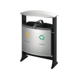 Poubelles acier design