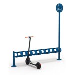 Range - trottinettes 10 places avec panneau